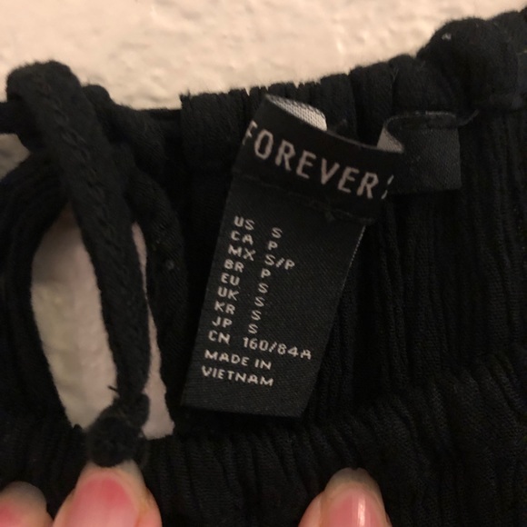 Forever 21 Black Maxi Dress - Picture 3 of 4